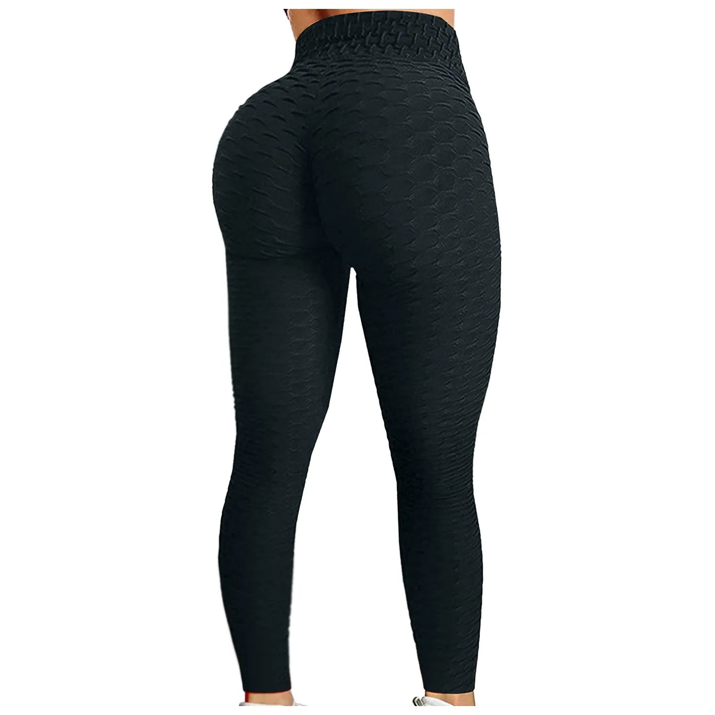 Women's High Waist Yoga Pants Tummy Control Slimming Booty Leggings Workout Running Butt Lift Tights