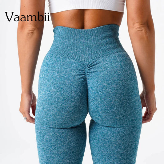 Scrunch Butt Trainning Workout Leggings Hgih Waist Yoga Pants Seamless Sports Leggings Fitness Clothing For Women Sportwear