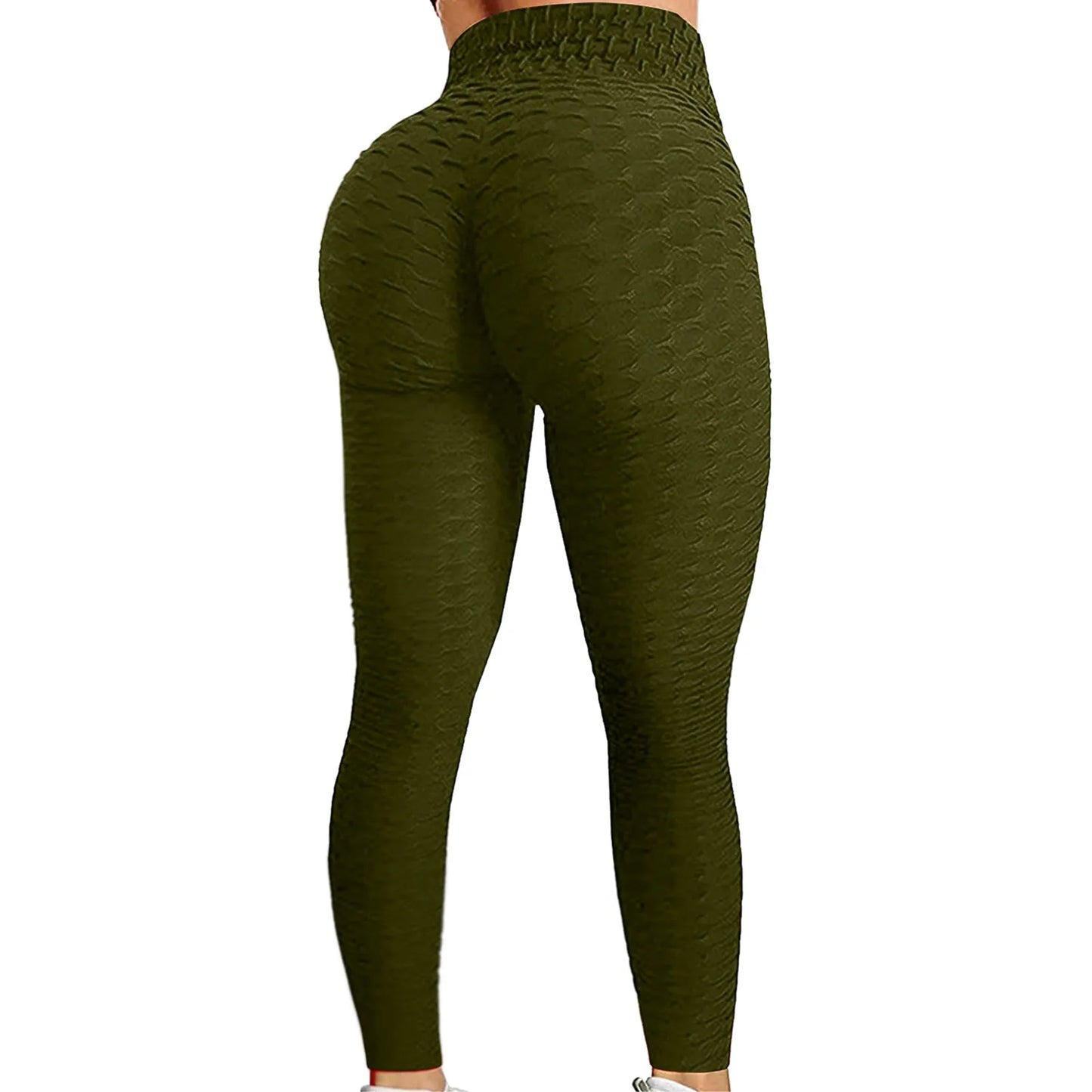 Women's High Waist Yoga Pants Tummy Control Slimming Booty Leggings Workout Running Butt Lift Tights