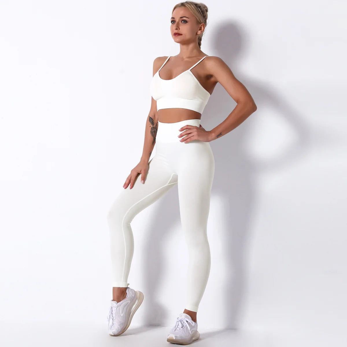 Female Yoga Set Ensemble Seamless Sexy Sport Suit Women Sportswear Leggings Fitness Workout Gym Wear Running Clothing Tracksuit